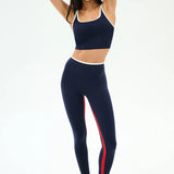 Easton Rigor High Waisted 7/8 (Red Stripe)