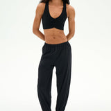 Megan Woven Nylon- Black
