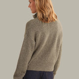 Boxy Snap Front Henley