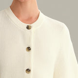 Ginevra Short Sleeve Shaker Cardigan