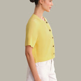 Ginevra Short Sleeve Shaker Cardigan