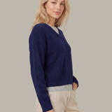 Delancey Faux Layered Pullover