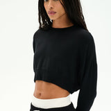 Noah Crop Fleece Sweatshirt