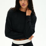 Noah Crop Fleece Sweatshirt