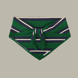 Elle Stripe Triangle Scarf
