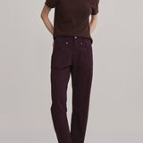 Bilie Easy Barrel High-Rise in Viola