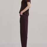 Bilie Easy Barrel High-Rise in Viola