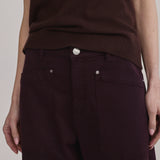 Bilie Easy Barrel High-Rise in Viola