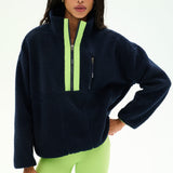 Reese Sherpa Half Zip Pullover