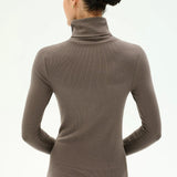 Jackson Rib Full Length Turtleneck