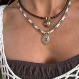 Rutilated Quartz Horizon Necklace