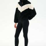 Lottie Chevron Sherpa Full Zip Jacket