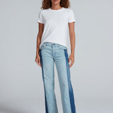 Low Rise Straight- Two Tone