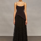 Leighton Pleated Gown