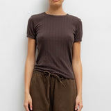 Pointelle Slim Fit Tee
