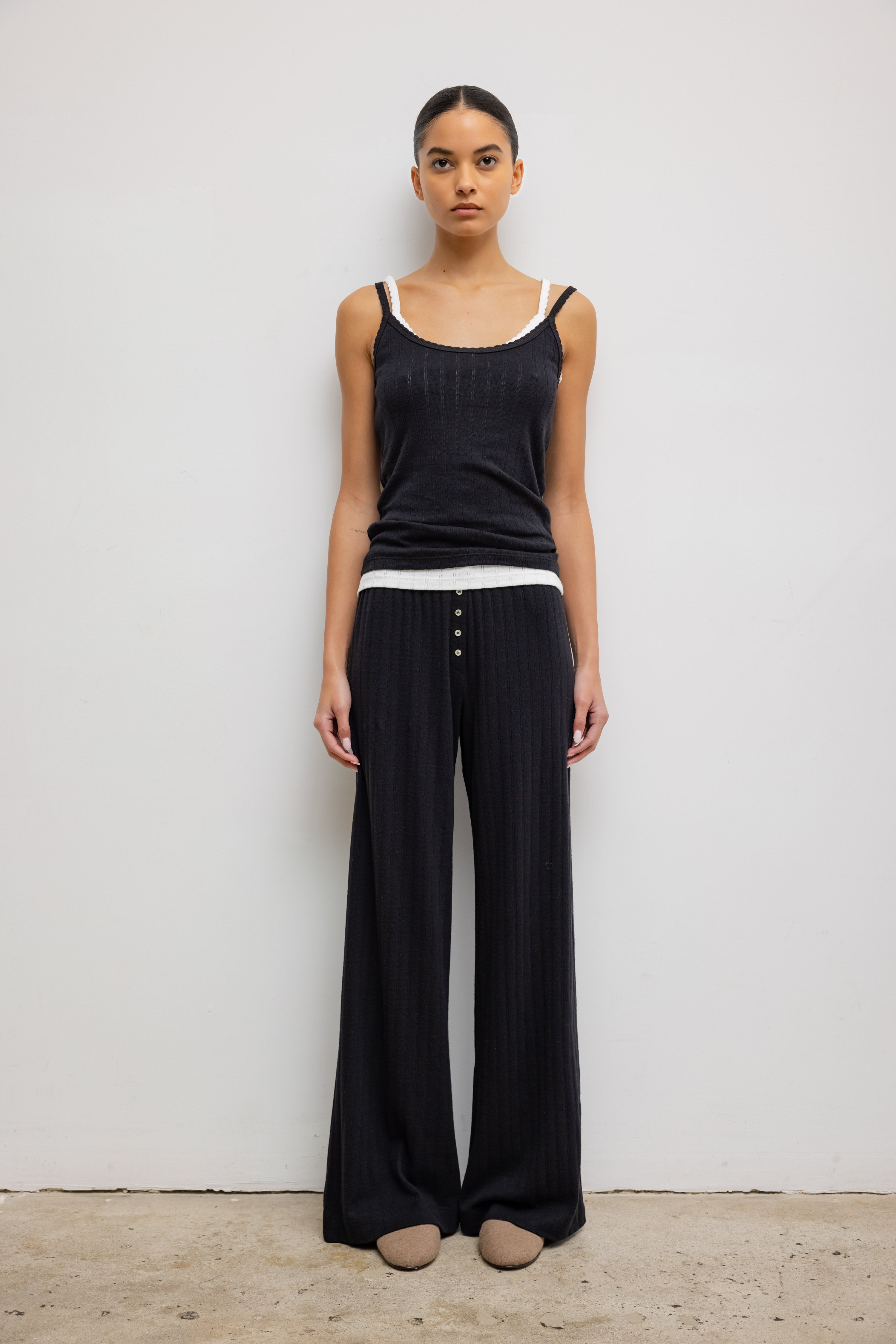 Pointelle Boxer Pant
