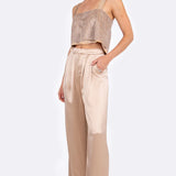 Catrina Jewel Tank - Sand