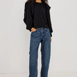 Cotton Cashmere Long Sleeve Tee