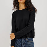 Cotton Cashmere Long Sleeve Tee