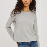 Cotton Cashmere Long Sleeve Tee
