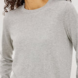 Cotton Cashmere Long Sleeve Tee
