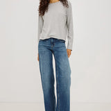 Cotton Cashmere Long Sleeve Tee