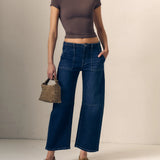 Utility Soft Barrel- Mid Rise Zoe