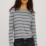 Davie Cotton Cashmere Long Sleeve Tee