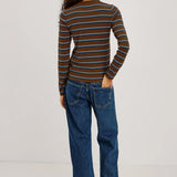 Davie Cotton Cashmere Long Sleeve Tee
