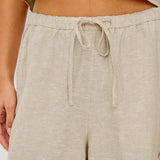 Emmie Pant- Heathered Flax