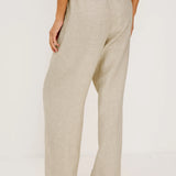 Emmie Pant- Heathered Flax