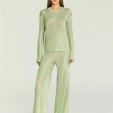 Sheldon Metallic Knit Pant