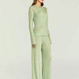 Sheldon Metallic Knit Pant