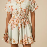 Ezra Buckle Short Dress