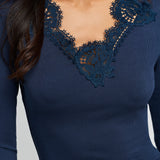 Lady Lace Combo Top