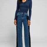 Lady Lace Combo Top