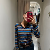 Lyvia Long Sleeve Merino Polo Cardigan