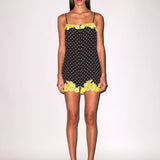 Juliet Lace Button Slip