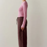 The Silk Taffeta Cargo Pant