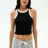 Kiki Rib Crop Tank