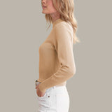 Adeline Cropped Cotton Sweater