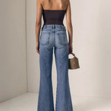 Cowboy Bootcut- Mid Rise