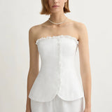 Florence Strapless Top