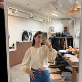 MV Drape Crossover Blouse