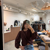 MV Drape Crossover Blouse
