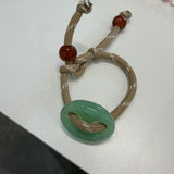 Beige Paracord with Aventurine Mariner Pendant