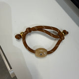 Brown Paracord with Tiger Eye Bead Bracelet