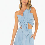 Orchid Top- Denim