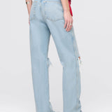90s High Rise Loose With Bandana