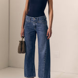 Selena Crop- Mid Rise